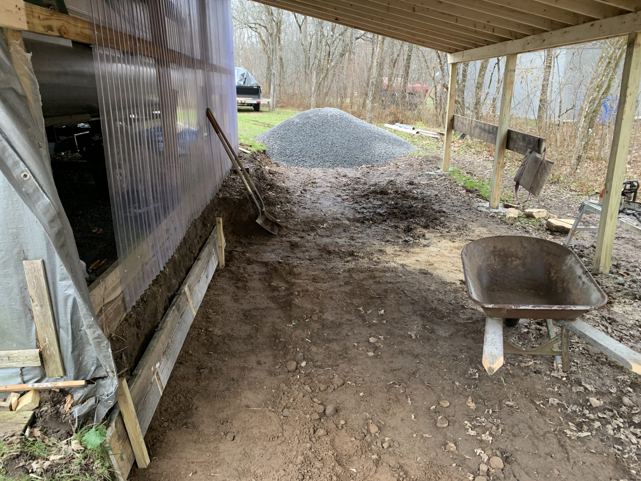 Building a Carport Selection and Build Process Life Tourer